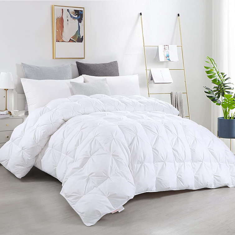 Alwyn Home Oversized King(120X120 In) All Season Duck Down Comforter Wayfair